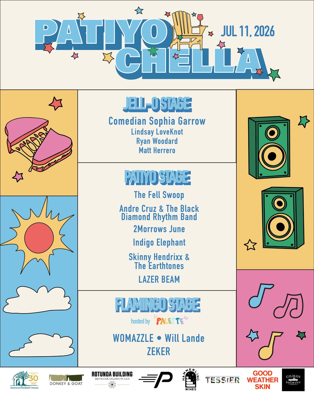Patiyochella 2026 official festival poster